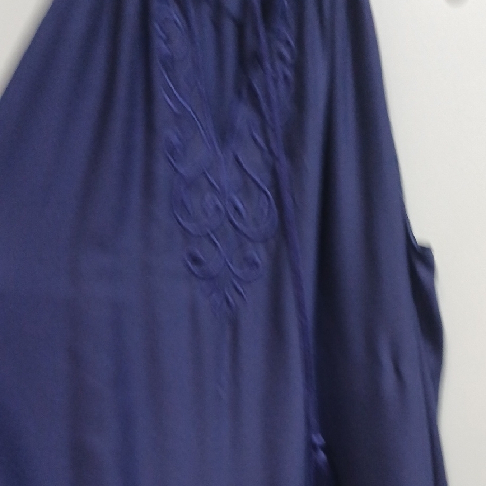 Navy Blue Macbeth Collection Dress, Sz Small, Gentle Used - Picture 4 of 8